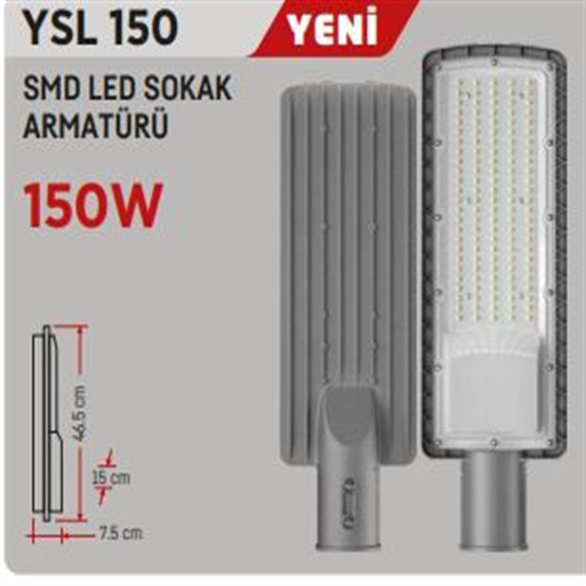 150W 220V SMD LED SOKAK ARMATÜRÜ 1